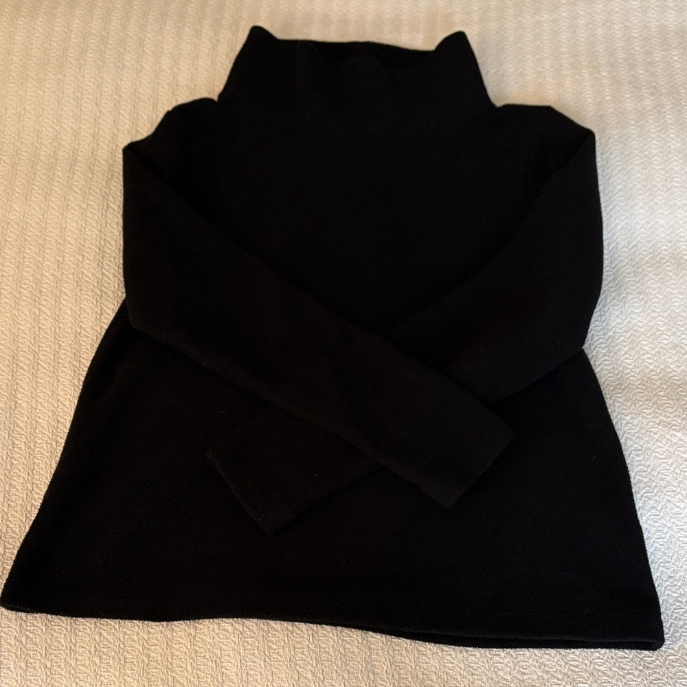 Dudley Stephens Black Turtleneck Sweater